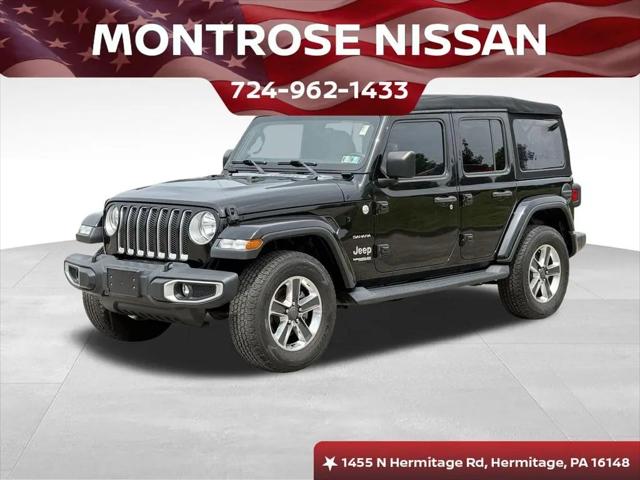 2018 Jeep Wrangler Unlimited Sahara 4x4 for sale in Hermitage, PA
