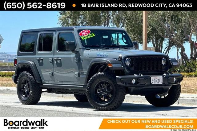 2025 Jeep Wrangler 4xe Willys 4xe for sale in Redwood City, CA