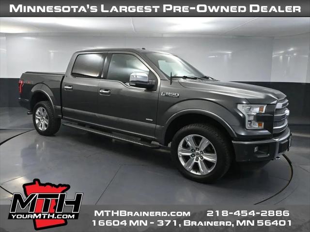 2015 Ford F-150 Platinum for sale in Brainerd, MN