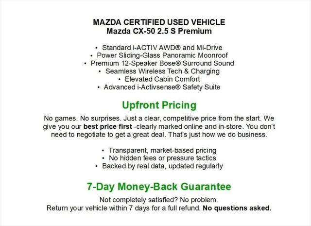 2025 Mazda CX-50 2.5 S Premium Package for sale in Green Bay, WI