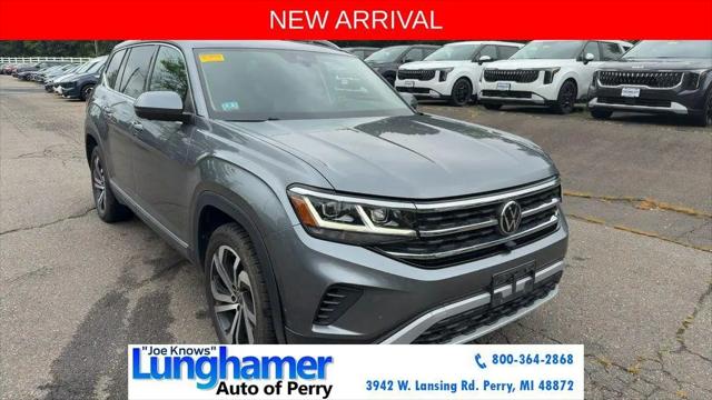 2021 Volkswagen Atlas 3.6L V6 SEL Premium for sale in Owosso, MI