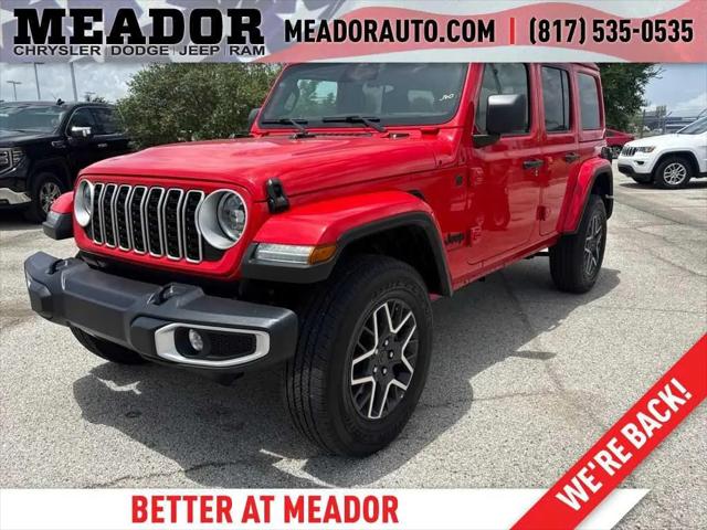 2025 Jeep Wrangler 4-Door Sahara 4x4 for sale in Fort Worth, TX
