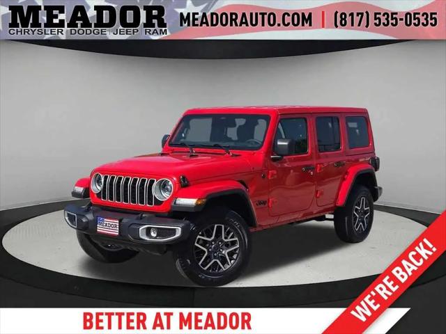 2025 Jeep Wrangler 4-Door Sahara 4x4 for sale in Fort Worth, TX