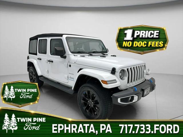 2023 Jeep Wrangler 4xe Sahara 4x4 for sale in Ephrata, PA