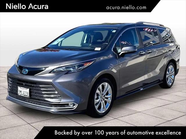2024 Toyota Sienna Platinum for sale in Roseville, CA