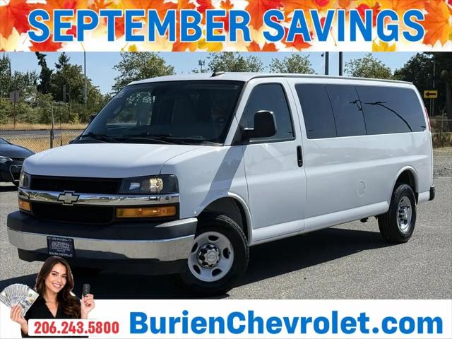 2020 Chevrolet Express Passenger RWD 3500 Extended Wheelbase LT for sale in Burien, WA