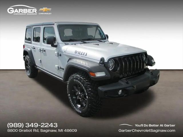 2023 Jeep Wrangler 4-Door Willys 4x4 for sale in Saginaw, MI