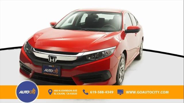 2018 Honda Civic LX for sale in El Cajon, CA