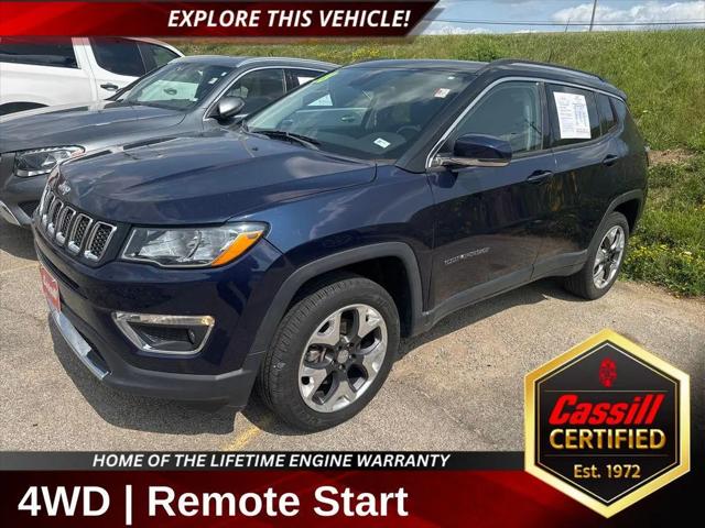 2018 Jeep Compass Limited 4x4 for sale in Cedar Rapids, IA