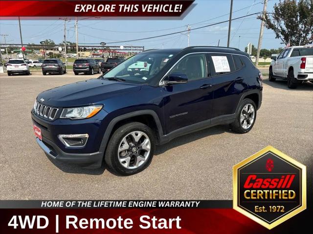 2018 Jeep Compass Limited 4x4 for sale in Cedar Rapids, IA