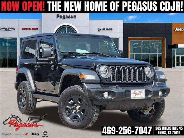2025 Jeep Wrangler 2-Door Sport 4x4 for sale in Ennis, TX
