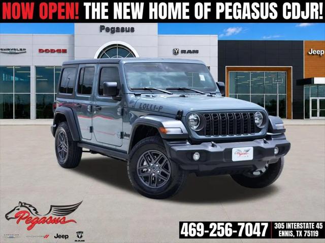 2024 Jeep Wrangler 4-Door Sport S 4x4 for sale in Ennis, TX