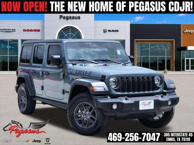 2024 Jeep Wrangler 4-Door Sport S 4x4 for sale in Ennis, TX