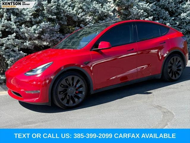 2022 Tesla Model Y Performance Dual Motor All-Wheel Drive for sale in Bountiful, UT
