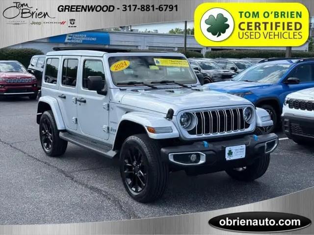 2024 Jeep Wrangler 4xe Sahara 4xe for sale in Greenwood, IN