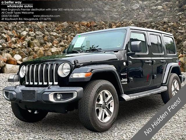 2018 Jeep Wrangler Unlimited Sahara 4x4 for sale in Naugatuck, CT