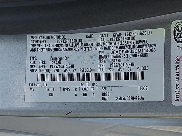 2012 Ford Fiesta SE