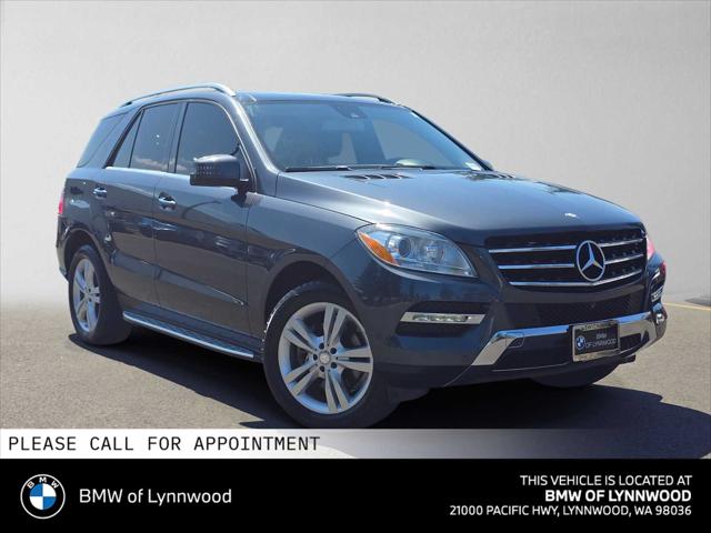2015 Mercedes-Benz ML 350 4MATIC for sale in Lynnwood, WA