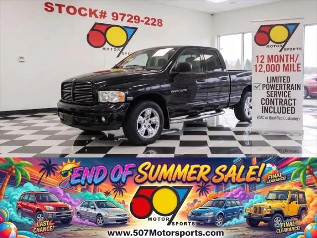 2003 Dodge Ram 1500 SLT Quad Cab for sale in Roy, WA