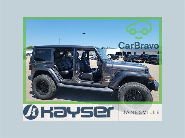 2019 Jeep Wrangler Unlimited Sahara for sale in anesville, WI