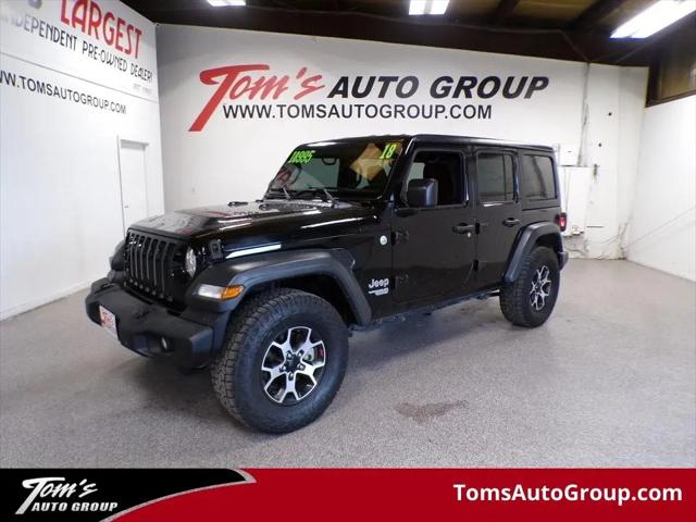 2018 Jeep Wrangler Unlimited Sport S 4x4 for sale in Des Moines, IA