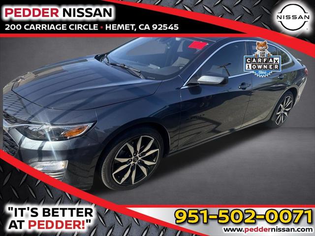 2021 Chevrolet Malibu FWD RS for sale in Hemet, CA