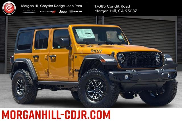2026 Jeep Wrangler 4-Door Willys 4x4 for sale in Morgan Hill, CA
