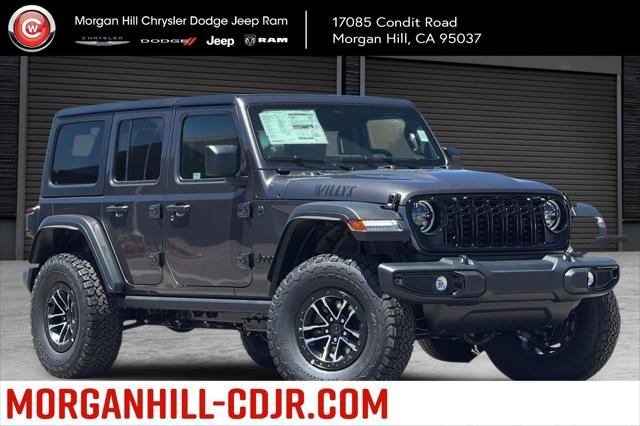 2026 Jeep Wrangler 4-Door Willys 4x4 for sale in Morgan Hill, CA