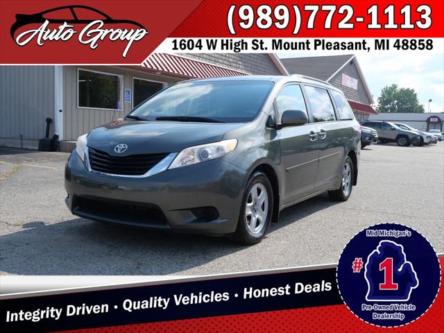 2012 Toyota Sienna LE V6 8 Passenger for sale in Mt Pleasant, MI