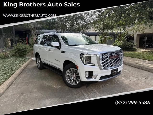 2021 GMC Yukon 4WD Denali for sale in Houston, TX