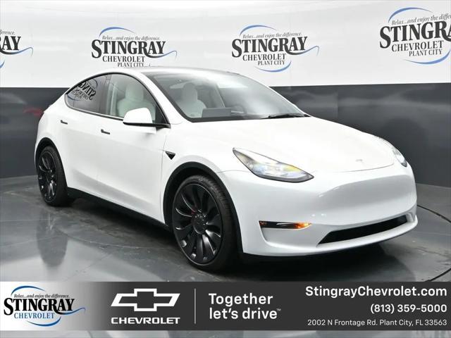 2021 Tesla Model Y Performance Dual Motor All-Wheel Drive for sale in Plant City, FL