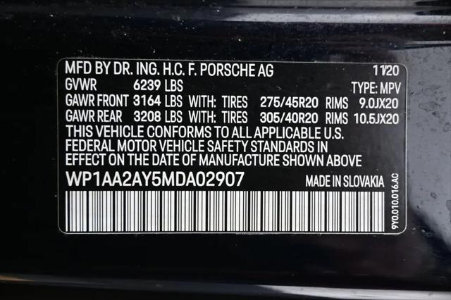 2021 Porsche Cayenne Cayenne