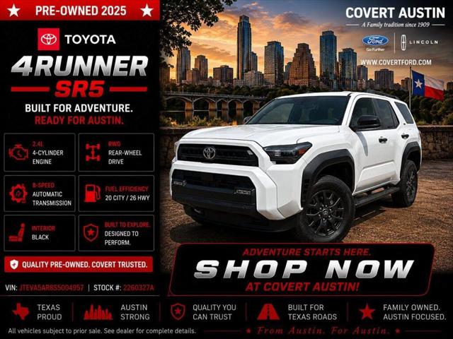 2025 Toyota 4Runner SR5 for sale in Austin, TX