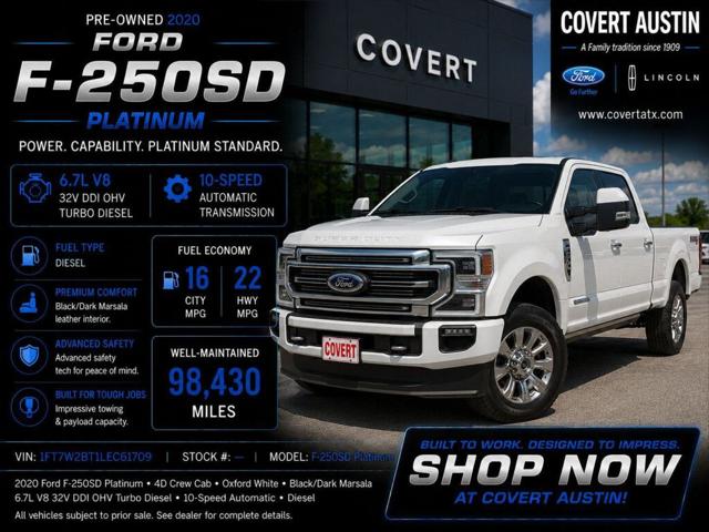2020 Ford F-250 Platinum for sale in Austin, TX