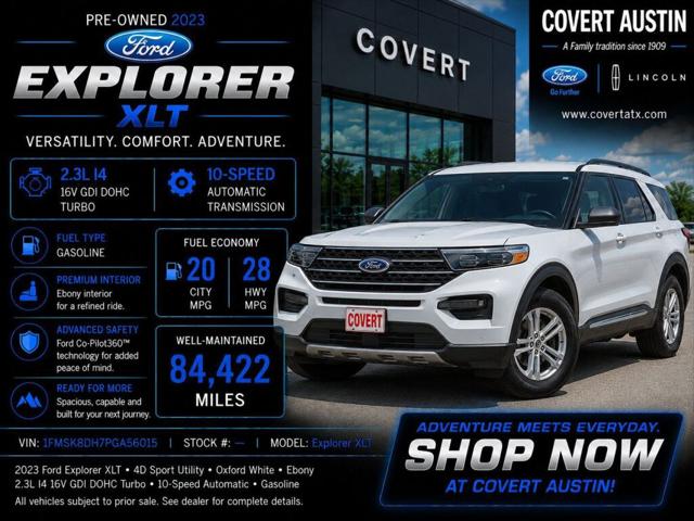 2023 Ford Explorer XLT for sale in Austin, TX