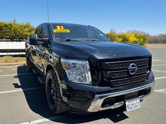 2021 Nissan Titan Crew Cab SV 4x2 for sale in Riverside, CA