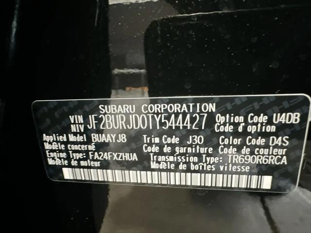 2026 Subaru Outback Touring XT