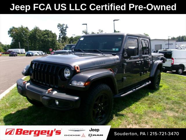 2021 Jeep Gladiator Willys 4x4 2021 Jeep Gladiator Willys 4x4