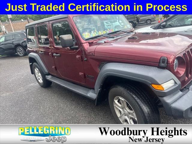 2021 Jeep Wrangler Unlimited Sport S 4x4 2021 Jeep Wrangler Unlimited Sport S 4x4