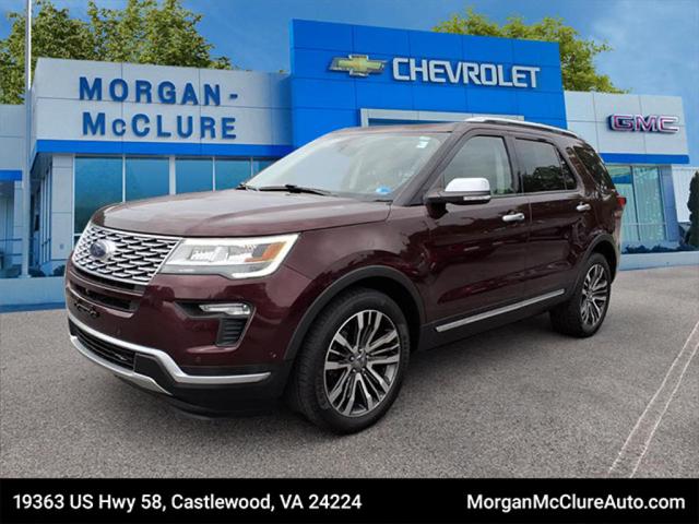2018 Ford Explorer Platinum for sale in Castlewood, VA