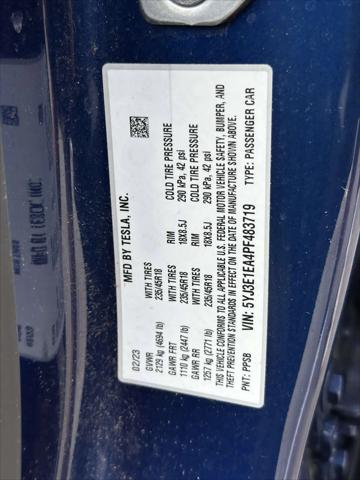 2023 Tesla Model 3 Rear-Wheel Drive
