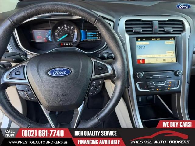 2018 Ford Fusion Energi SE Luxury