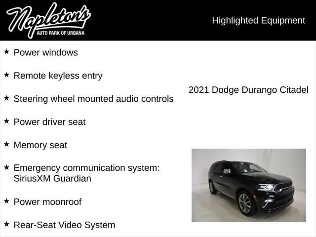 2021 Dodge Durango Citadel RWD