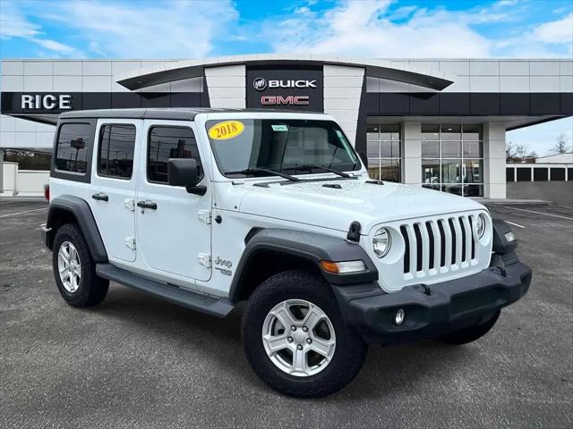 2018 Jeep Wrangler Unlimited Sport S 4x4 for sale in Knoxville, TN
