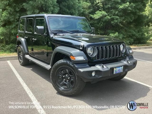 2025 Jeep Wrangler 4-Door Sport 4x4 for sale in Wilsonville, OR