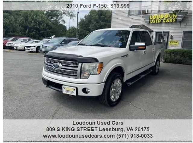 2010 Ford F-150 Platinum for sale in Leesburg, VA
