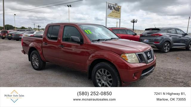 2012 Nissan Frontier SV for sale in Duncan, OK
