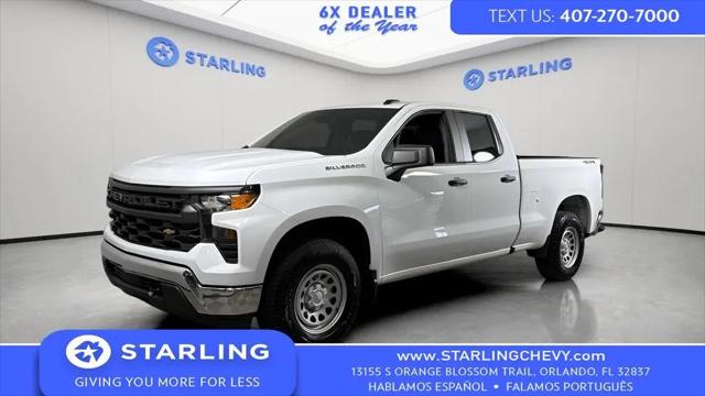 2026 Chevrolet Silverado 1500 4WD Double Cab Standard Bed WT for sale in Orlando, FL