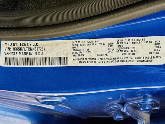 2022 Ram 1500 Rebel Crew Cab 4x4 5'7" Box