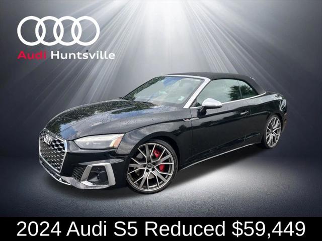 2024 Audi S5 Cabriolet Premium Plus TFSI quattro Tiptronic for sale in Huntsville, AL